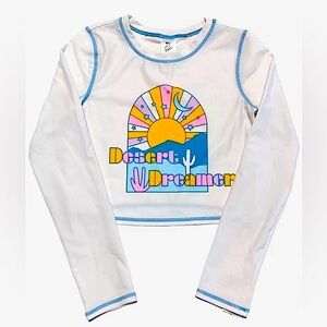 Art Class Desert Dreamer Graphic Long
Sleeve Swimsuit Rash Guard